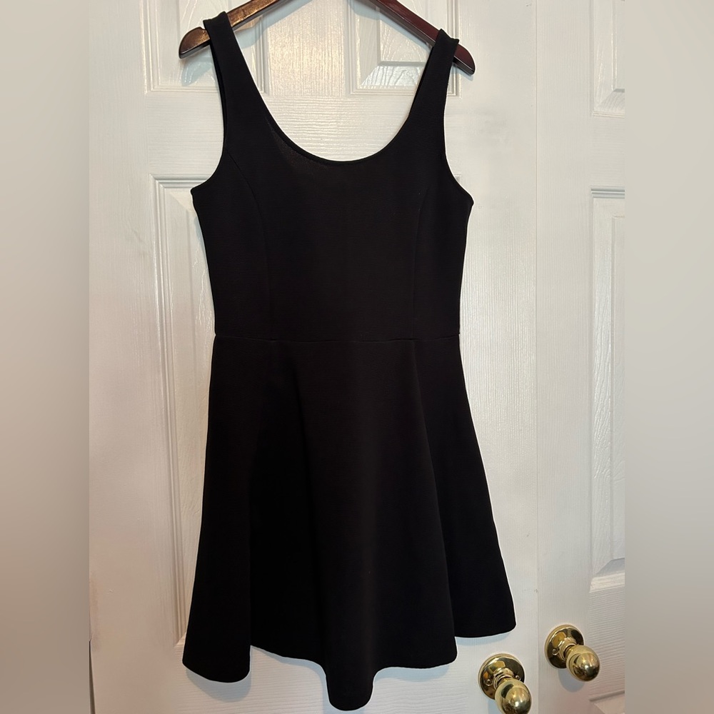 H&M black tank dress